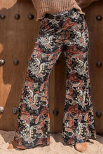 Load image into Gallery viewer, Plus Size Printed Wide Leg Long Pants