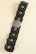 Load image into Gallery viewer, Round Shape PU Leather Belt