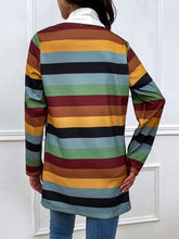 Load image into Gallery viewer, Color Block Open Front Cardigan