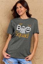 Load image into Gallery viewer, Simply Love Full Size BOO SQUAD Graphic Cotton T-Shirt