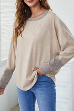 Load image into Gallery viewer, Round Neck Long Sleeve T-Shirt