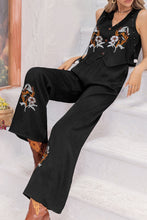 Load image into Gallery viewer, V-Neck Tank Top and Long Pants Set
