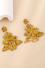 Load image into Gallery viewer, Christmas Tree Acrylic Earrings