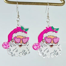 Load image into Gallery viewer, Geometric Shape Acrylic Dangle Earrings