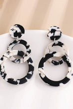Load image into Gallery viewer, Acrylic Double-Hoop Earrings