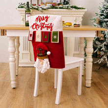 Load image into Gallery viewer, MERRY CHRISTMAS Chair Cover