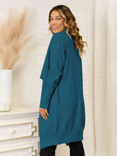 Load image into Gallery viewer, Long Sleeve Open Front Longline Cardigan