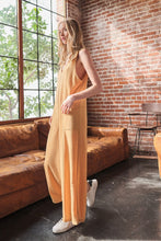 Load image into Gallery viewer, Ces Femme V-Neck Sleeveless Wide Leg Jumpsuit
