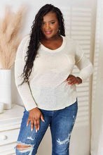 Load image into Gallery viewer, Culture Code Full Size Scoop Neck Patch Pocket Top
