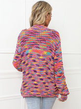 Load image into Gallery viewer, Button Up Dropped Shoulder Cardigan