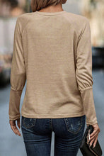 Load image into Gallery viewer, Round Neck Long Sleeve T-Shirt
