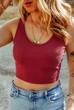Load image into Gallery viewer, Scoop Neck Wide Strap Tank