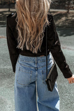 Load image into Gallery viewer, Zip Up Collared Neck Jacket