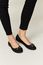 Load image into Gallery viewer, Forever Link Metal Buckle Flat Loafers