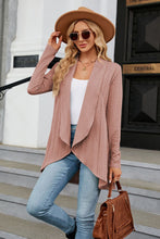 Load image into Gallery viewer, Open Front Long Sleeve Cardigan