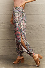 Load image into Gallery viewer, Printed Cutout Long Pants