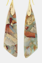 Load image into Gallery viewer, Handmade Natural Stone Dangle Earrings