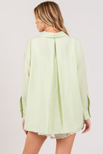 Load image into Gallery viewer, SAGE + FIG Striped Button Up Long Sleeve Shirt