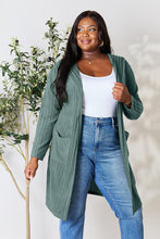 Load image into Gallery viewer, DOORBUSTER DEAL: Bae Full Size Hooded Sweater Cardigan Cardigan