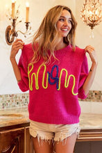 Load image into Gallery viewer, BiBi MOM Contrast Round Neck Sweater