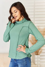Load image into Gallery viewer, POL Exposed Seam Long Sleeve Knit Top