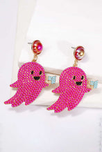 Load image into Gallery viewer, Ghost Shape Synthetic Pearl Dangle Earrings