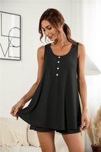Load image into Gallery viewer, Scoop Neck Wide Strap Top and Shorts Set
