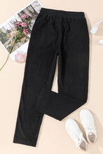 Load image into Gallery viewer, Drawstring Straight Pants with Pockets