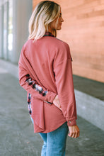 Load image into Gallery viewer, Plaid Button Down Collared Jacket