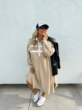 Load image into Gallery viewer, PREORDER: Varsity Jersey Dress in Two Colors