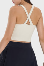 Load image into Gallery viewer, Crisscross Grecian Neck Active Cami