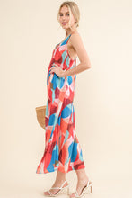 Load image into Gallery viewer, And the Why Printed Crisscross Back Cami Dress