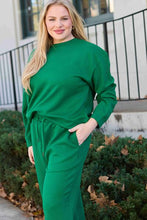 Load image into Gallery viewer, DOORBUSTER DEAL: Take Full Size Textured Long Sleeve Top and Drawstring Pants Set