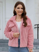 Load image into Gallery viewer, Collared Neck Button Up Jacket