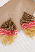 Load image into Gallery viewer, Beaded Dangle Earrings