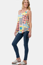 Load image into Gallery viewer, Zenana Printed Round Neck Curved Hem Tank