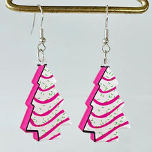 Load image into Gallery viewer, Geometric Shape Acrylic Dangle Earrings