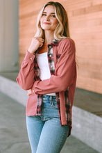 Load image into Gallery viewer, Plaid Button Down Collared Jacket