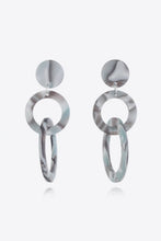 Load image into Gallery viewer, Acrylic Double-Hoop Earrings