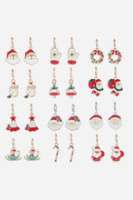 Load image into Gallery viewer, Christmas Theme Alloy Earrings
