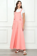 Load image into Gallery viewer, Veveret Wide Strap French Terry Overalls
