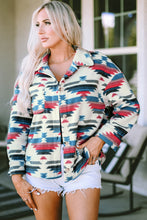 Load image into Gallery viewer, Geometric Button Down Jacket