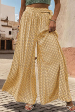 Load image into Gallery viewer, Printed Tied Wide Leg Pants