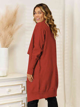 Load image into Gallery viewer, Long Sleeve Open Front Longline Cardigan