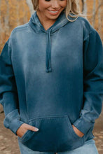 Load image into Gallery viewer, Drawstring Pocketed Dropped Shoulder Hoodie