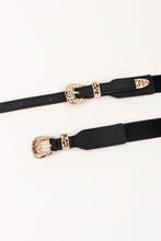 Load image into Gallery viewer, Double Buckle Elastic Belt