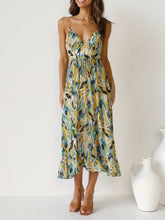 Load image into Gallery viewer, Printed Sleeveless Midi Cami dress