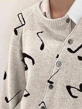 Load image into Gallery viewer, Dropped Shoulder Buttoned Cardigan