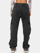 Load image into Gallery viewer, Straight Jeans with Pockets