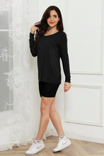 Load image into Gallery viewer, Basic Bae Full Size V-Neck Long Sleeve Top